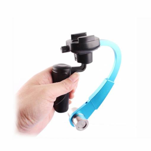 Foto - Pokročilý ruční stabilizátor s uzamykatelná rukojeť - modrý