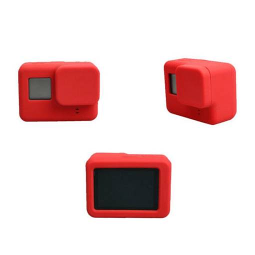 Foto - Silikonový kryt pro GoPro Hero 5 a GoPro Hero 6 - Červený