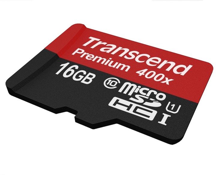 Transcend Micro SDHC Premium 400x 16GB 60MB/s UHS-I